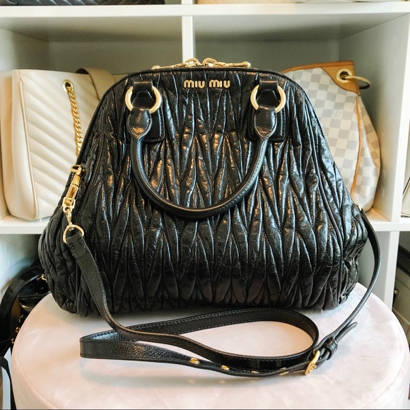Miu Miu Black Maltese Lux 2-way - Picture 8 of 8